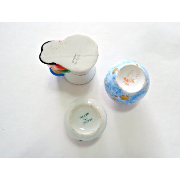 6 Miniature Vases 3 Occupied Japan & 3 Japan Collection - Picture 7 of 7